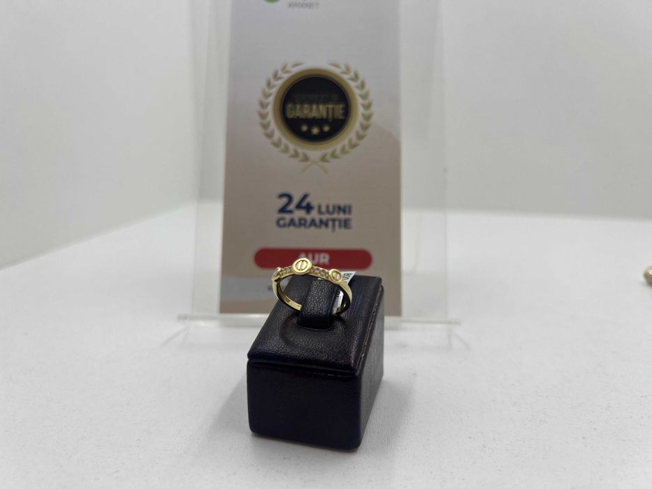 Inel Aur Galben 14k 2.12 g (AG 25 Belvedere B.38492.1) Garantie 2 ani!