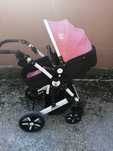 Carucior 2 in 1 reversibil X-2 Plus Buf Boof Rosu deschis 0-36 luni