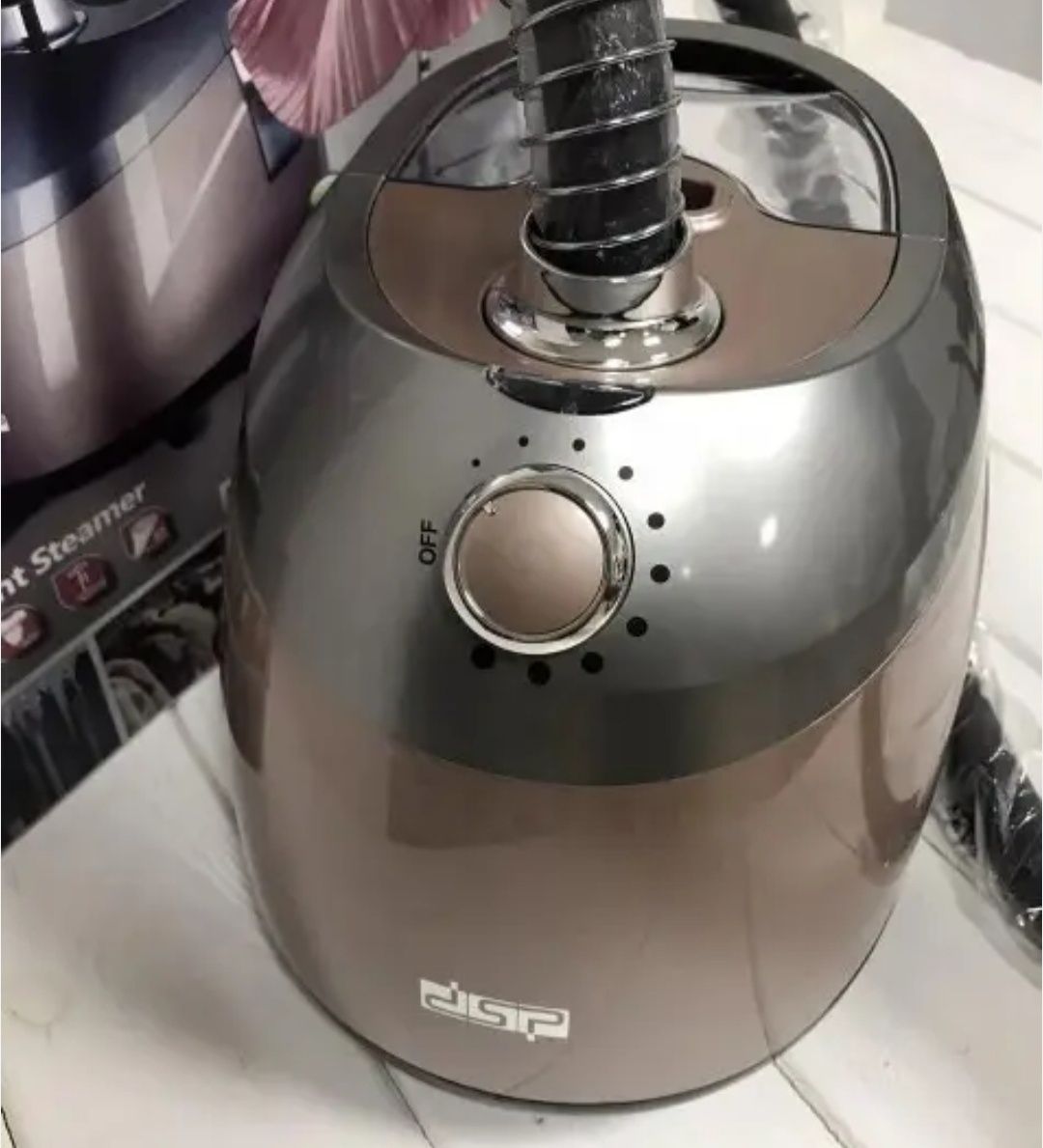 Отпариватель DSP KD-6016 бежевый