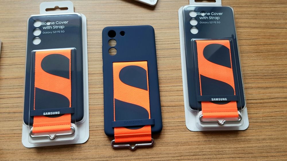 Husa Silicon Strap Originala Samsung Galaxy S21 FE Noua!Protectie!