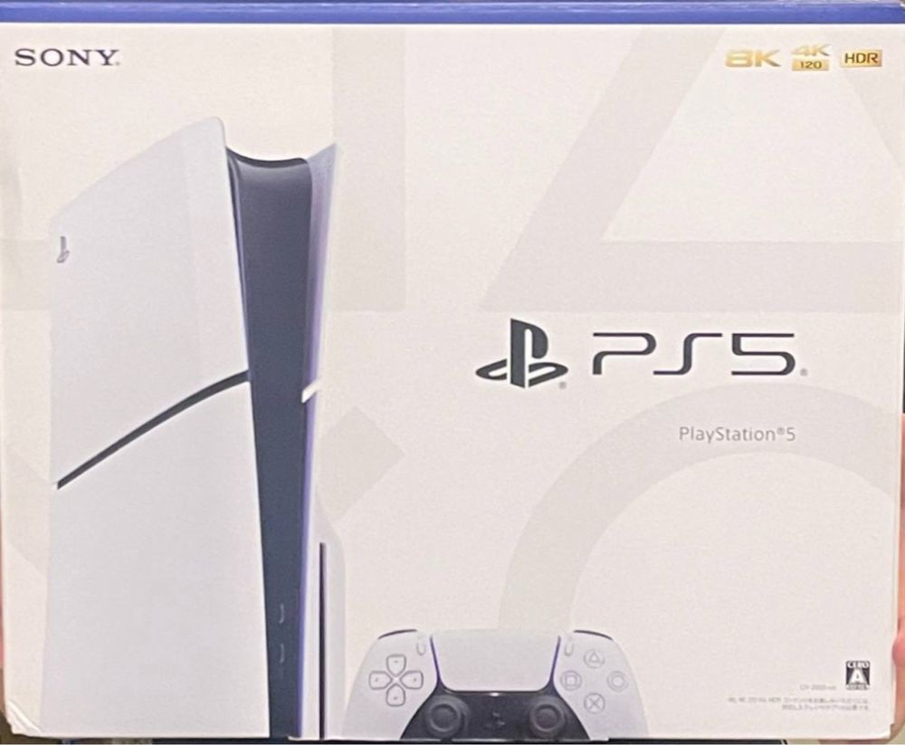 Ps 5 Slim 1TB два джостика + игры
