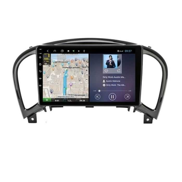 Navigatie Android 12 NISSAN JUKE 2010 -2019 1/8 Gb Waze CarPlay CAMERA