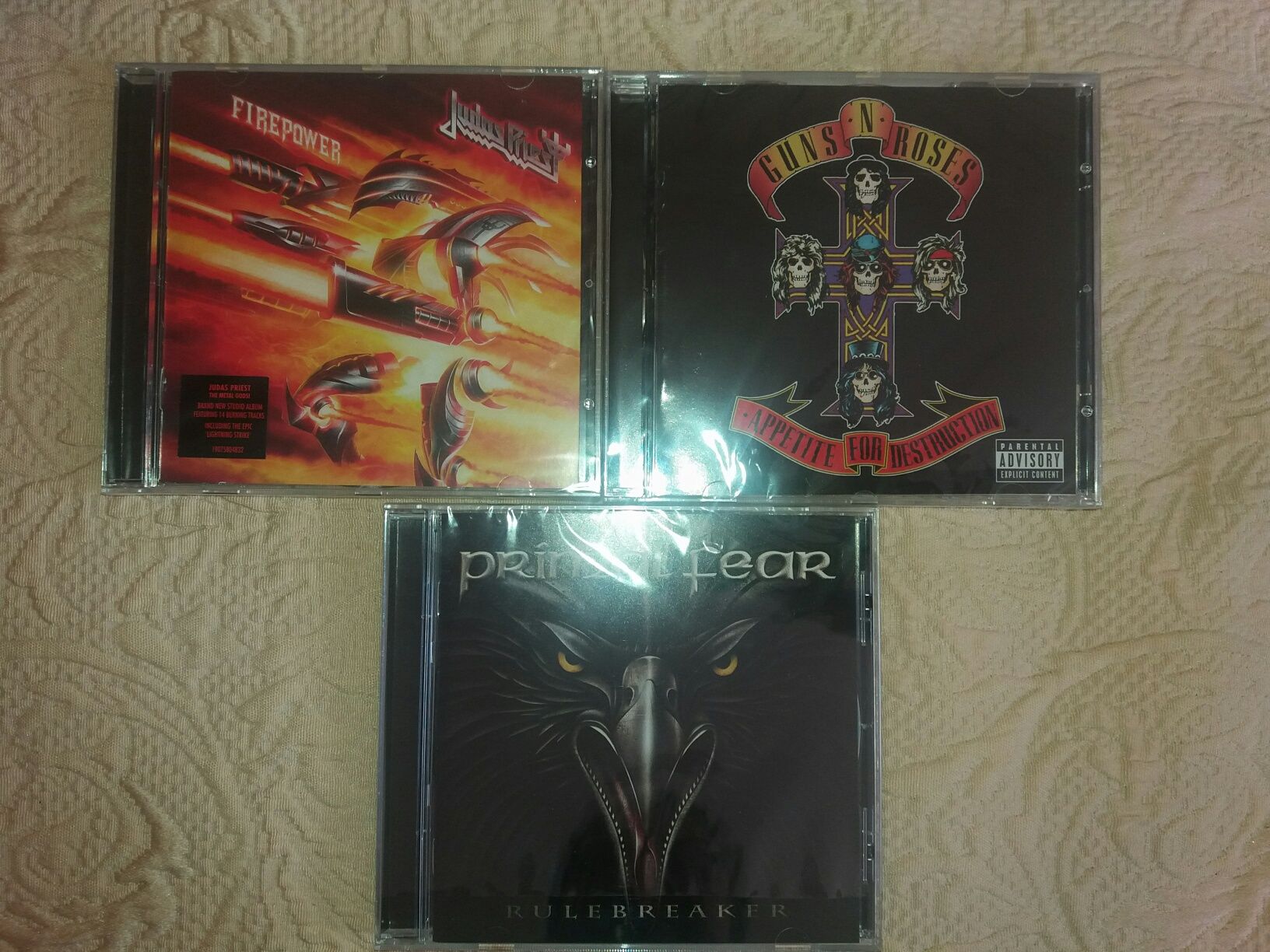 Оригинални дискове Sepultura, Metallica, Slayer, Pantera