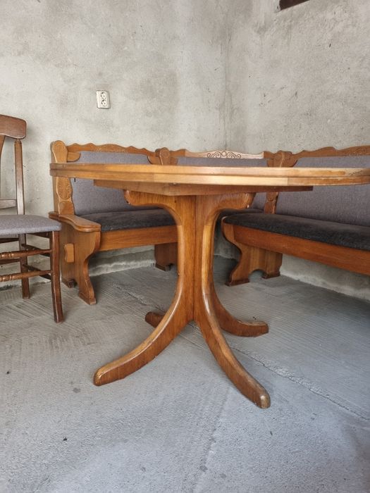 Bancheta masa si 2 scaune