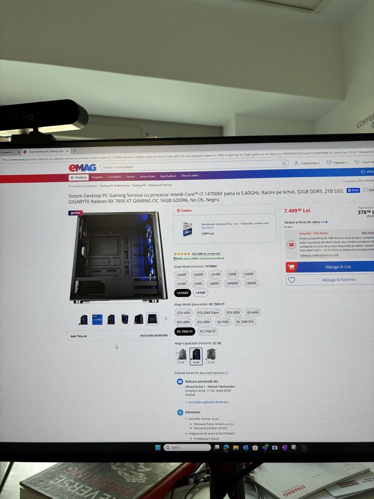 Sistem Pc Desktop Gaming