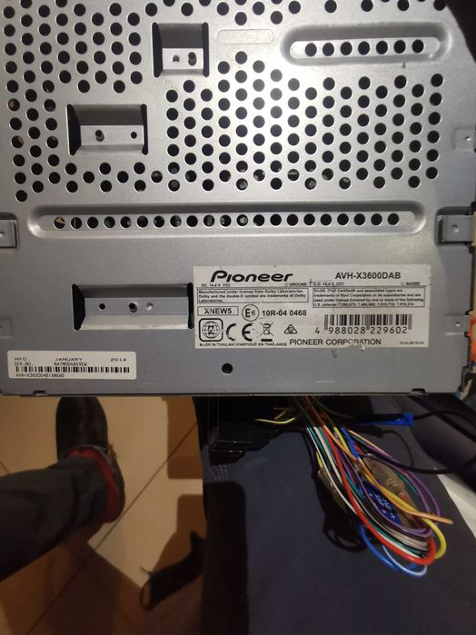 Pioneer AVH-X3600DAB DAB+