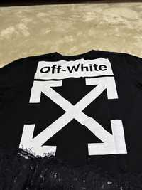 Черна тениска Off-White