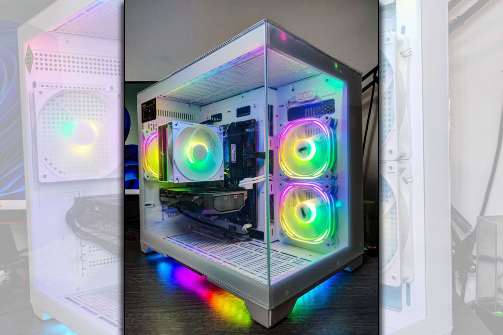 Нов! Ryzen 7 8700F, RTX 5060, 16GB DDR5 RAM, 1TB SSD NVMe