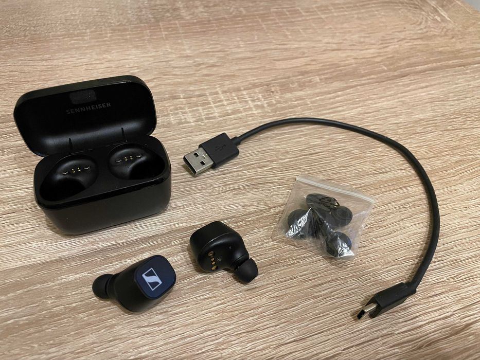 Casti Sennheiser CX 400BT True Wireless Negru