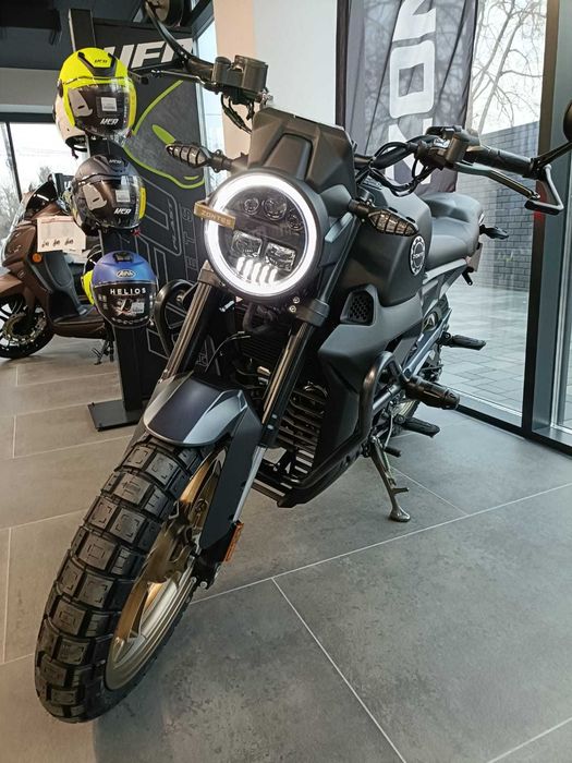 Motocicleta, Zontes G125 scrambler ABS , permis A1. Moto Bike Shop