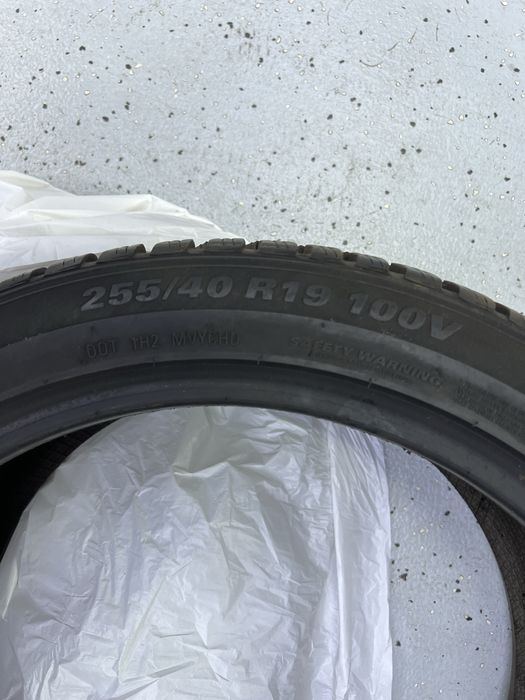 Продам зимние шины Kumho 255/40/19 2 шт г. Астана