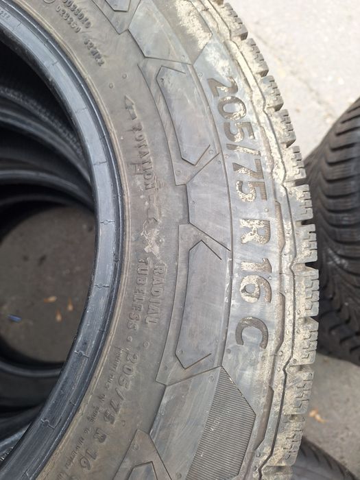 Anvelope Continental 207/75/16 C m+s 4 buc ff bune