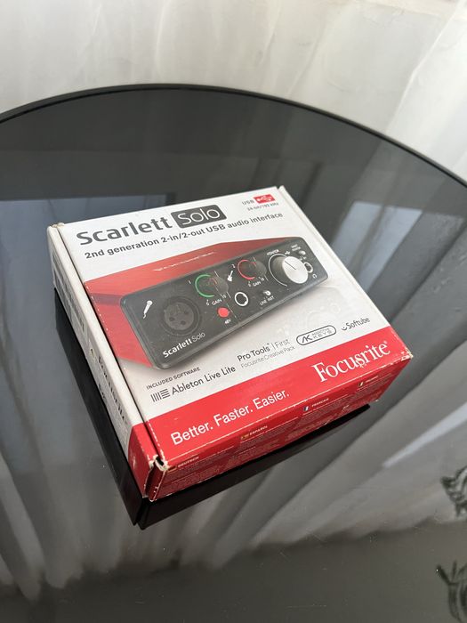 Scarlett Solo 2nd Gen