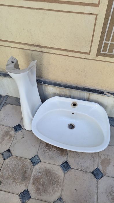 Раковына в хорошем состоянии