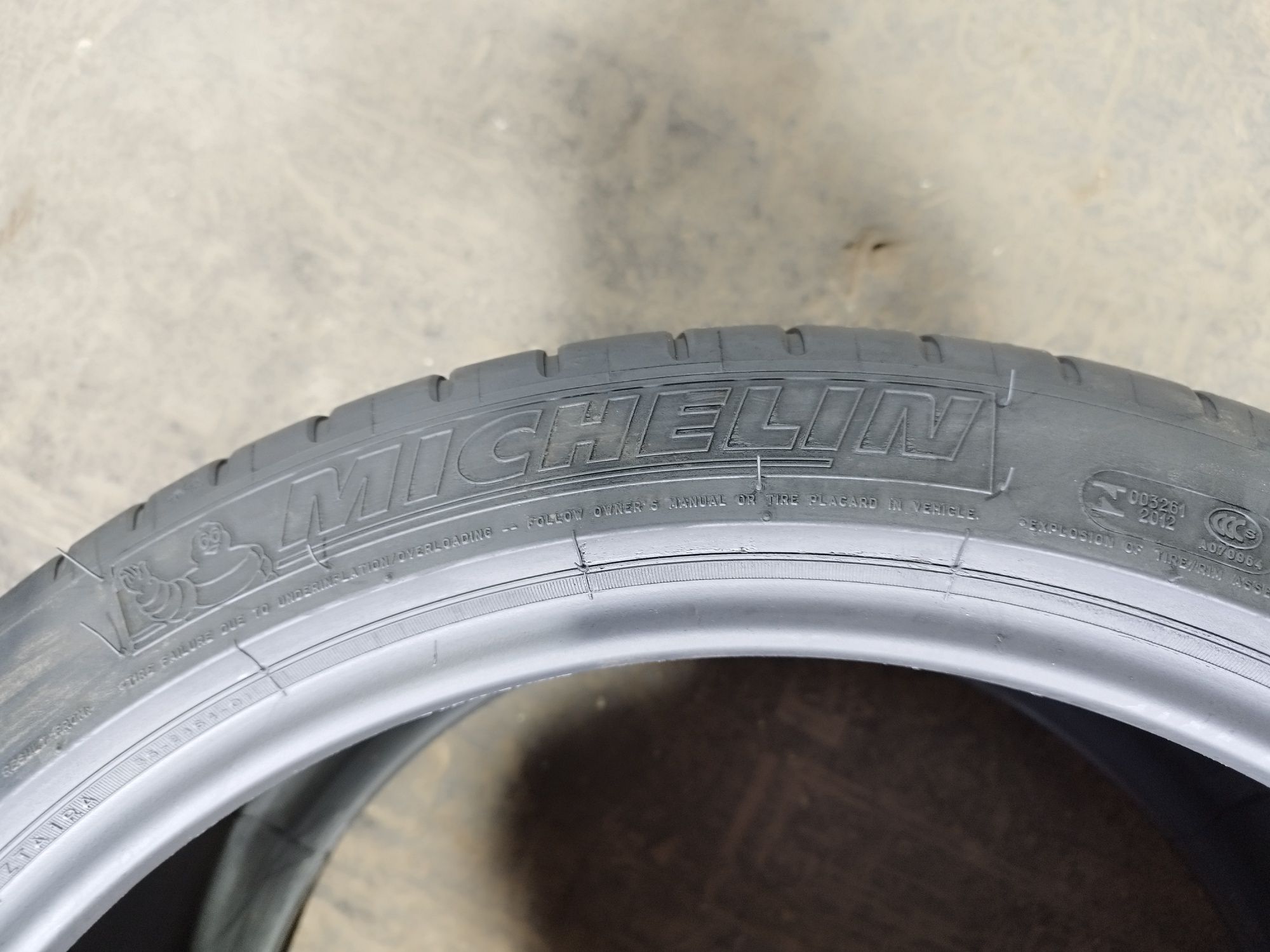 2 anvelope de vară Michelin Pilot Super Sport 265/35/19,dot 2018