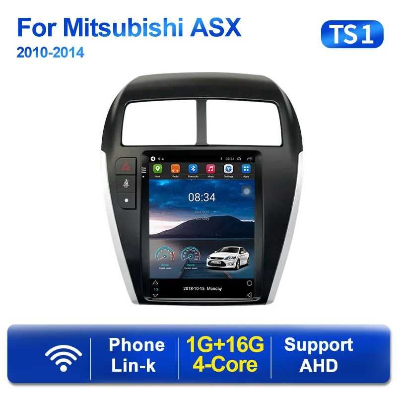 Navigatie Android Mitsubishi ASX 2010 TESLA 1/6 Gb Ram Waze Carplay
