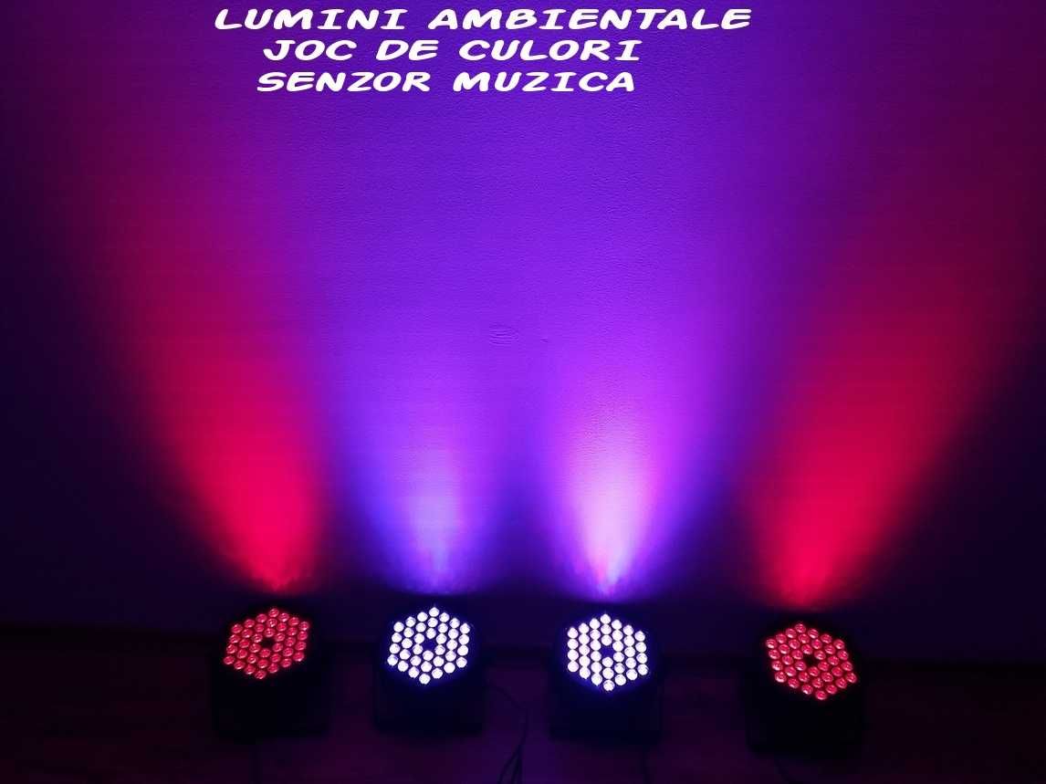 LUMINI AMBIENTALE 36 LEDURI - Restaurante, Cluburi / Joc de culori