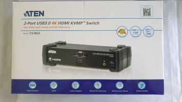 ATEN CS1822, Switch KVMP 4K HDMI + 2 X USB 3.0