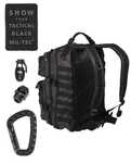 Geanta Impermeabila Neagra Militar Armata Negru Marime 36L Carabina