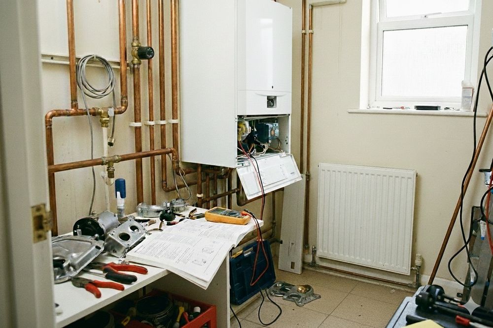 Ремонт газовых котлов Газ пеш жөндеу