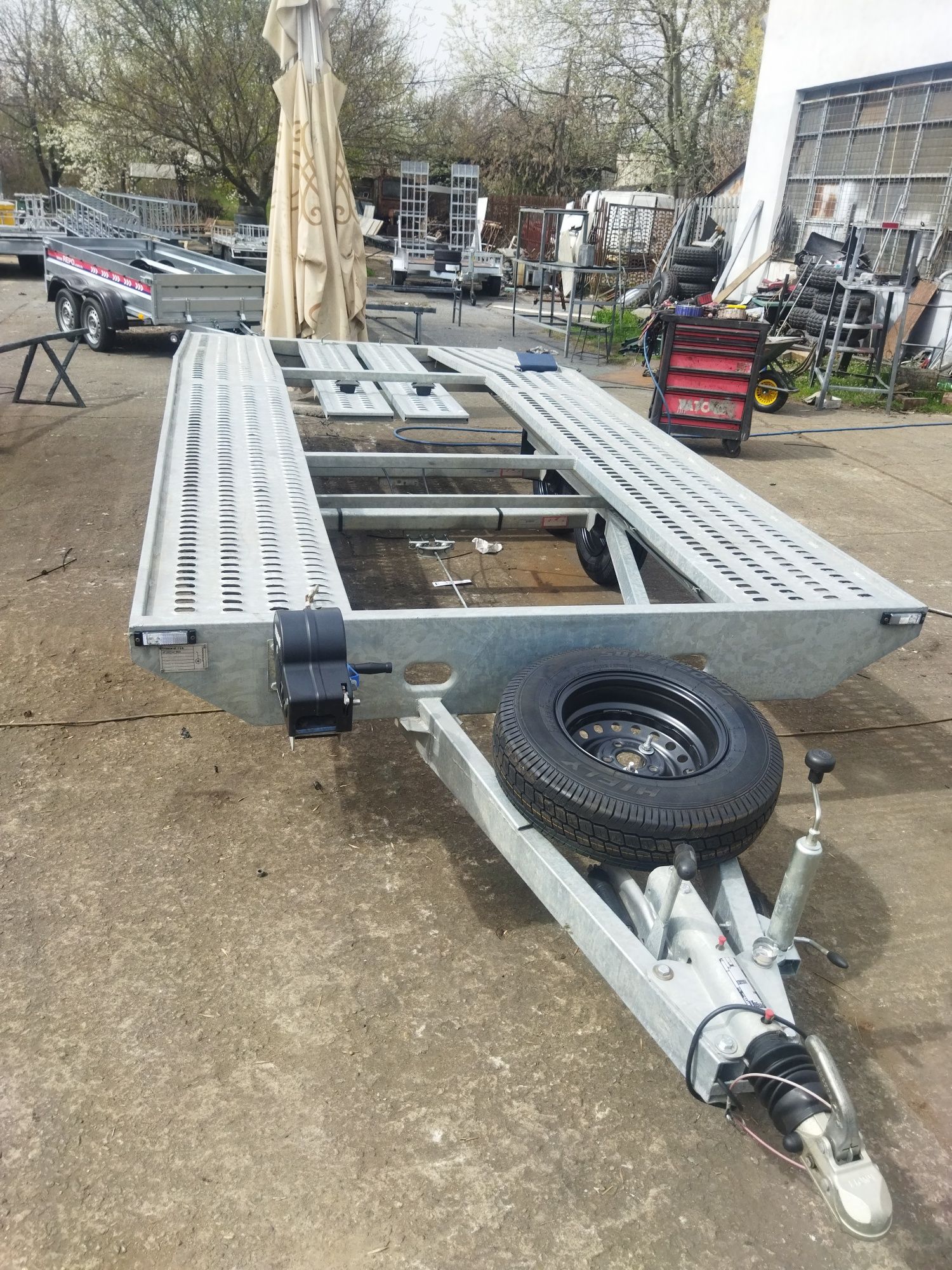 platforma auto Rydwan, 2700 kg 4.5 m