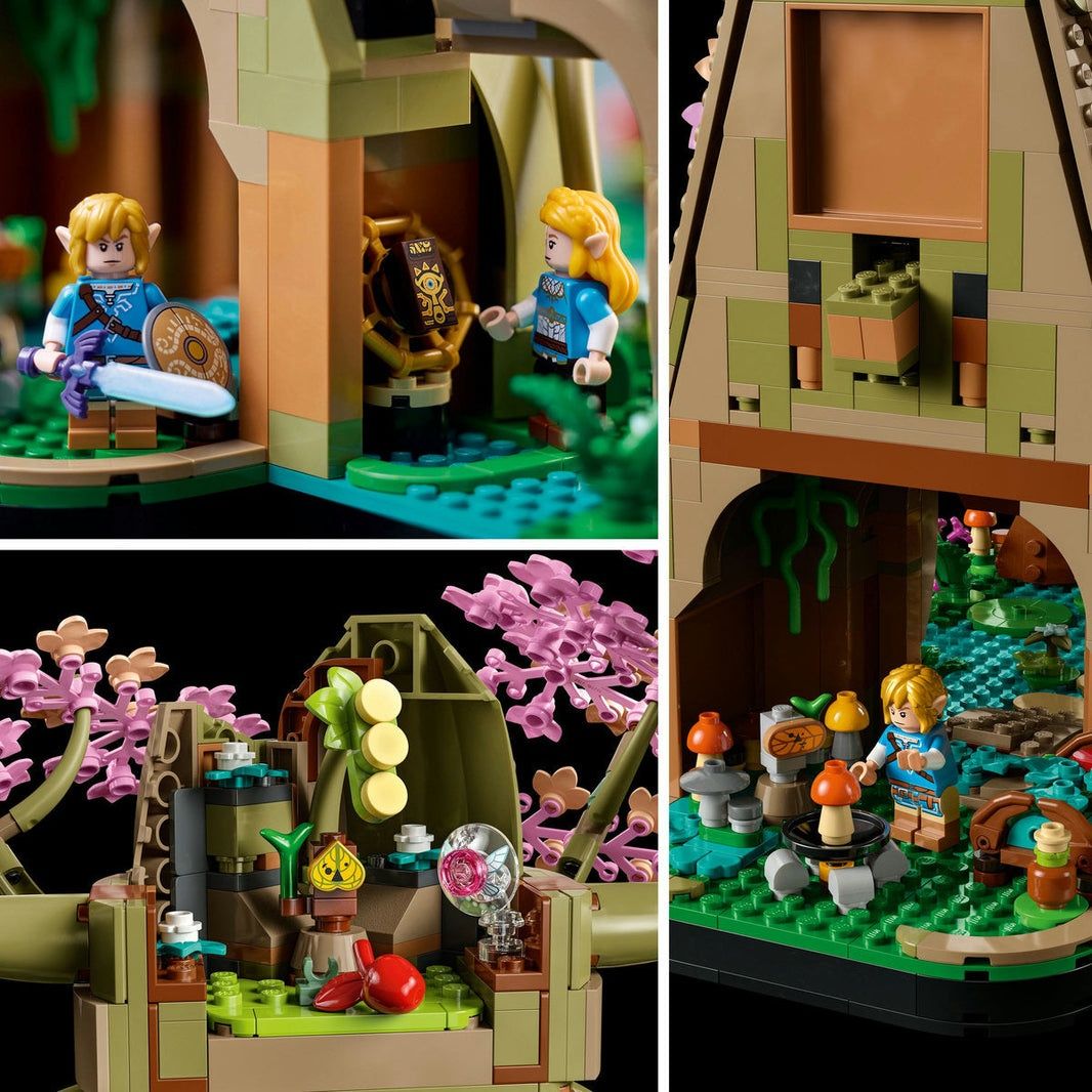 Lego 77092 The Legend of Zelda Great Deku Tree 2 в 1 Ретро Игра Зелда