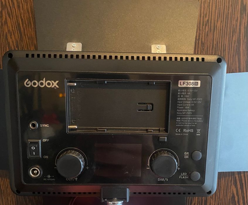 Lampa bicolora Godox LF 308 bi