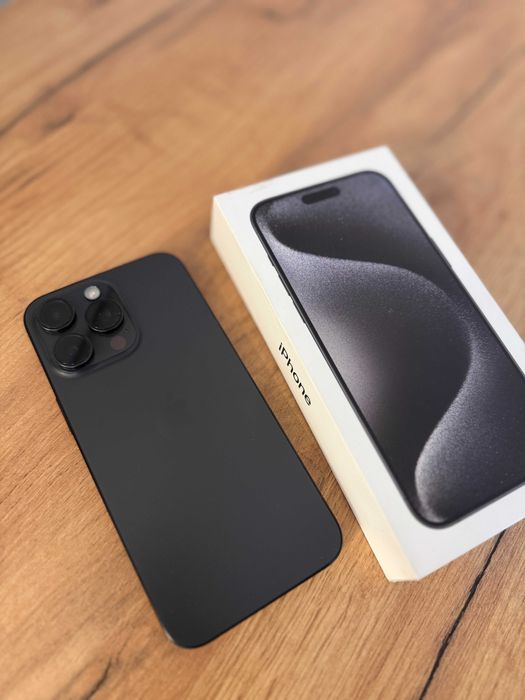 iPhone 15 Pro Max 256GB – stare impecabilă + accesorii