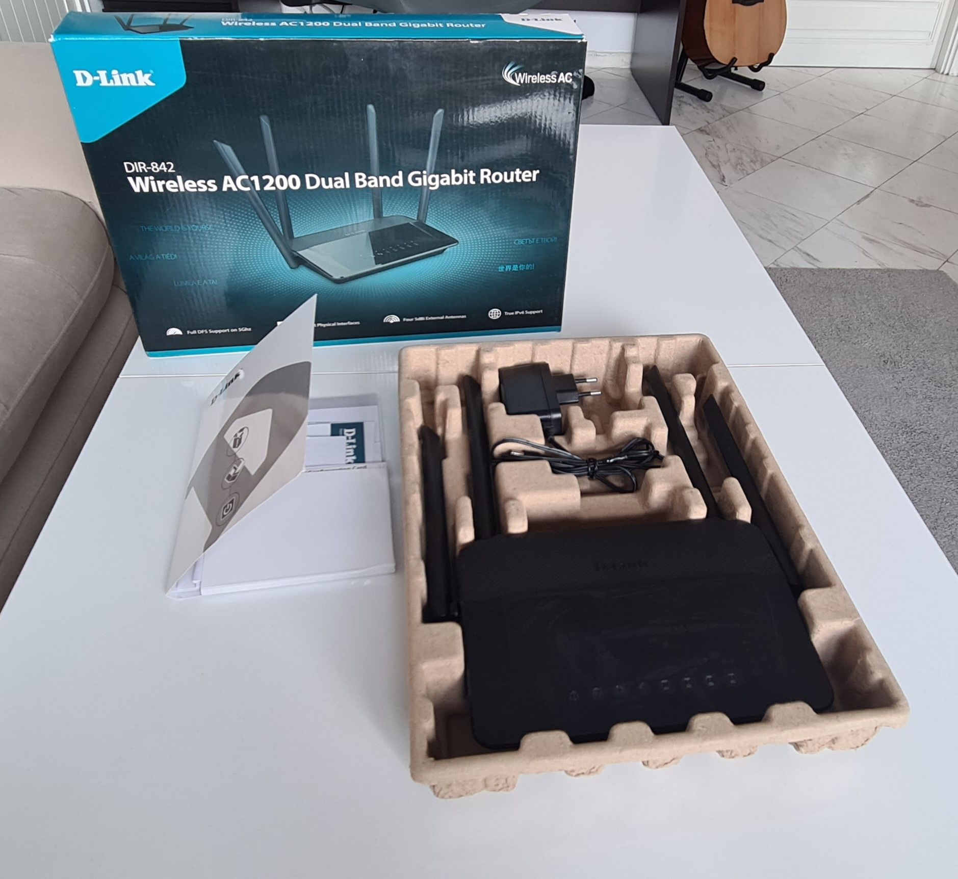 Рутер D-Link AC1200 - двубандов