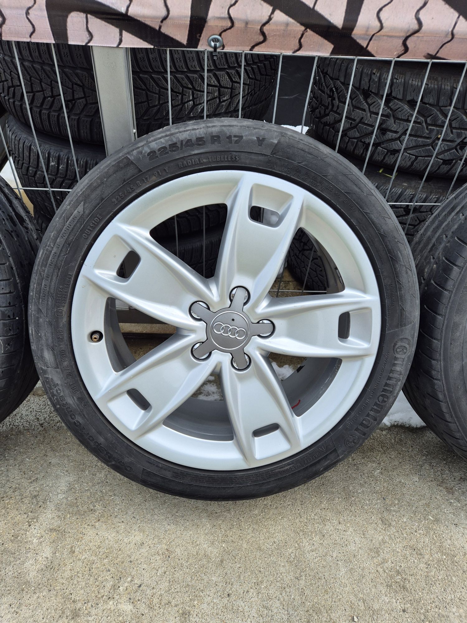 Джанти Ats 17цола , 5х112 , 7.5j , et56 225/45/17 Audi Vw Seat Skoda