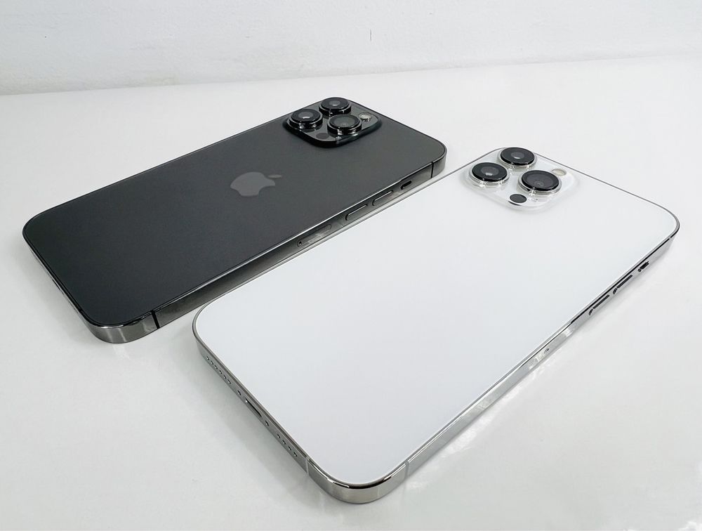 Apple iPhone 13 Pro Max 128GB Silver / Graphite 95% Батерия! Гаранция!