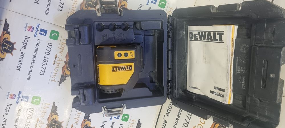 Hope Amanet P6 Nivela Laser DeWalt
