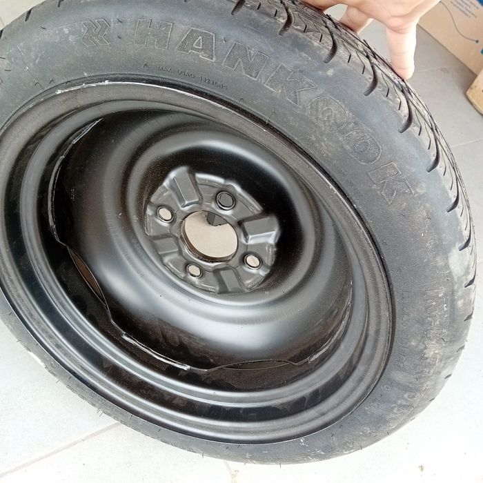 roata rezerva ingusta hankook 115 70 15 smart forfour mitsubishi colt