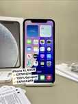 iPhone Xr, 64GB, White / Silver, 100% батерия, КАТО НОВ, ГАРАНЦИЯ!