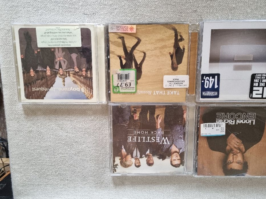 Pachet 7 buc CD-uri Muzica Originale. Perfecta stare.