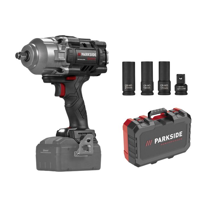 Нов гайковерт 1898Nm/1356Nm Parkside Performance 20v 1/2