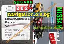 2023 NISSAN SD card Connect 3 v7 СД картa навигация Нисан Qashqai Juke