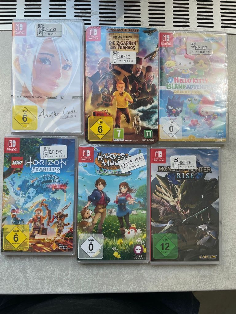 Jocuri Nintendo Switch noi sigilate