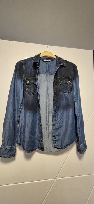 Camasa denim dama albastra