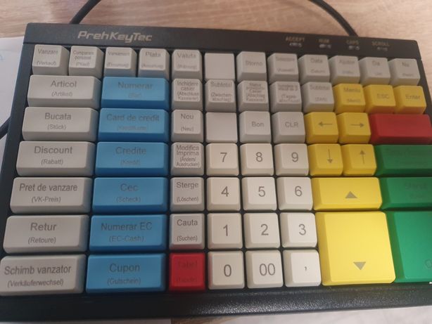 Tastatura Pos Programabila Preh Keynes MCI84 (în limba romina)