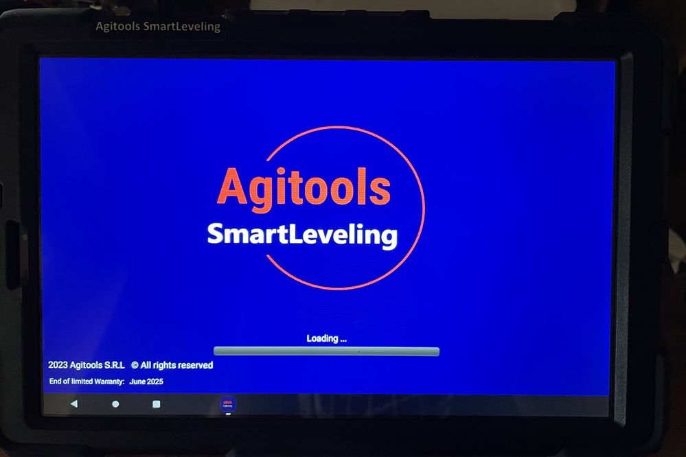 Sistem 2D Agitools SmartLeveling