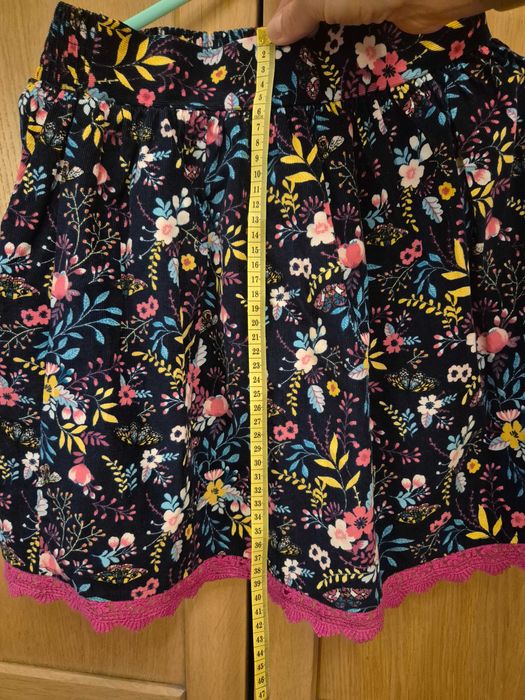 Fusta fete catifea marime 140-146 cm,  10-11 ani, LC Waikiki