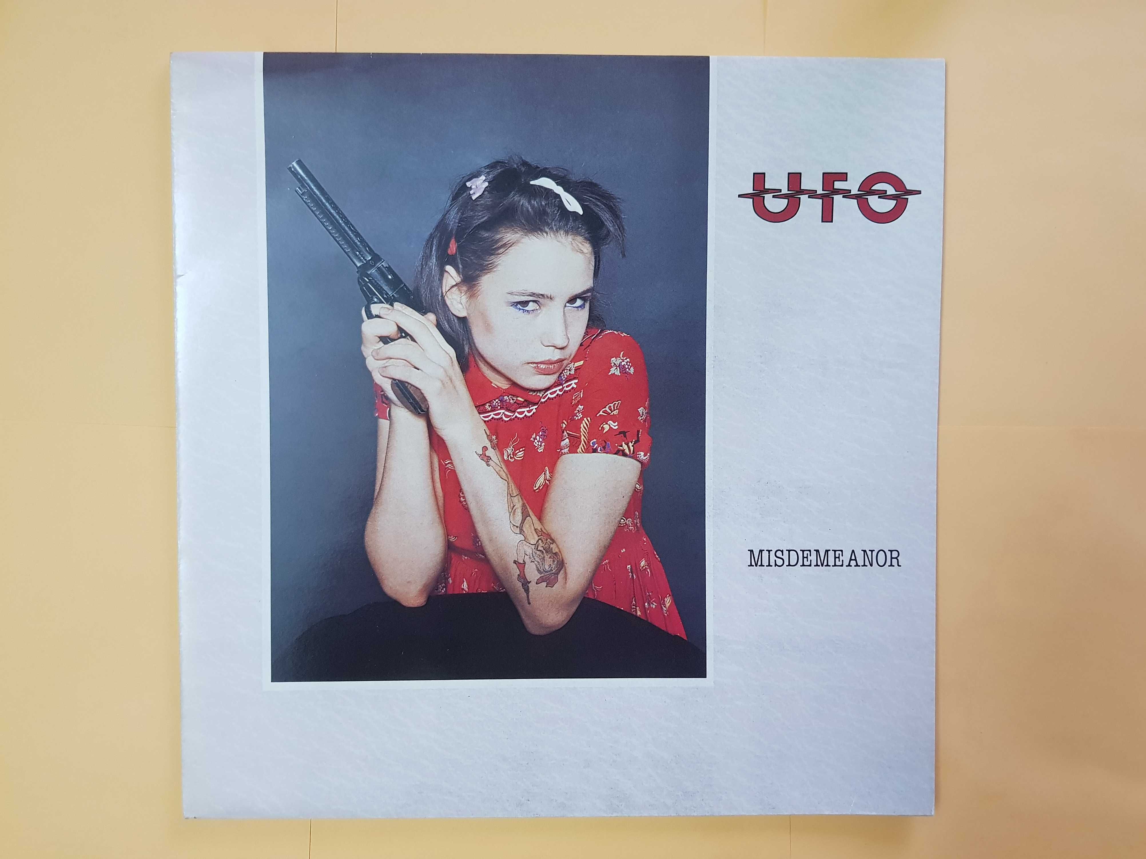 Виниловая пластинка UFO - Misdemeanor  (пр-во Великобритания, 1985)