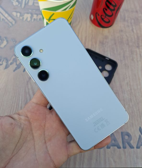 Samsung S24 Marble Gray, impecabil ca Nou