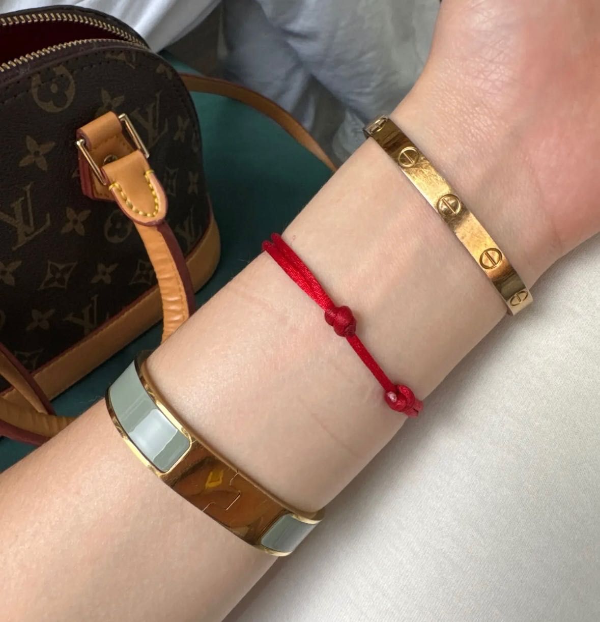 Копринен конец Cartier