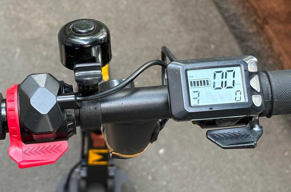 Trotineta electrica Denver black, 20km/h, roti 8 inch, garantie 6 luni