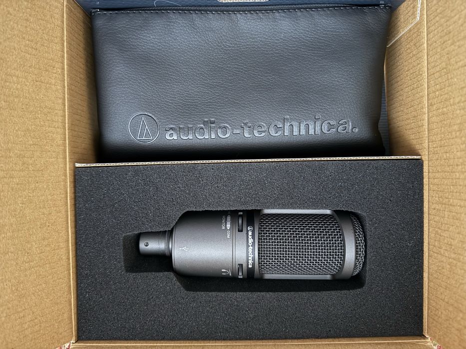 Микрофон audio technica AT2020usb+