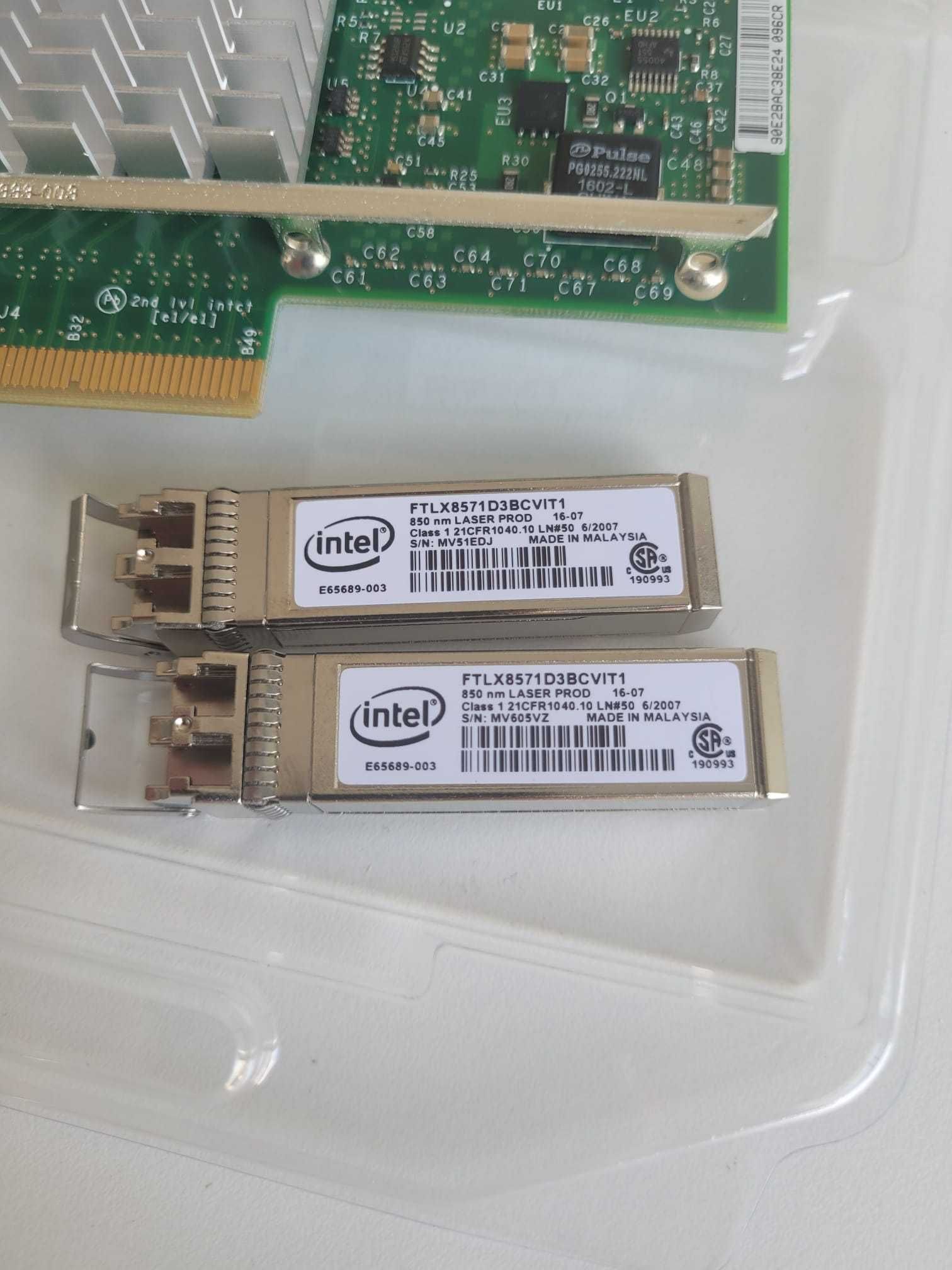 Placa retea server - Intel Ethernet X520-SR2 + SFP+ 10Gbe