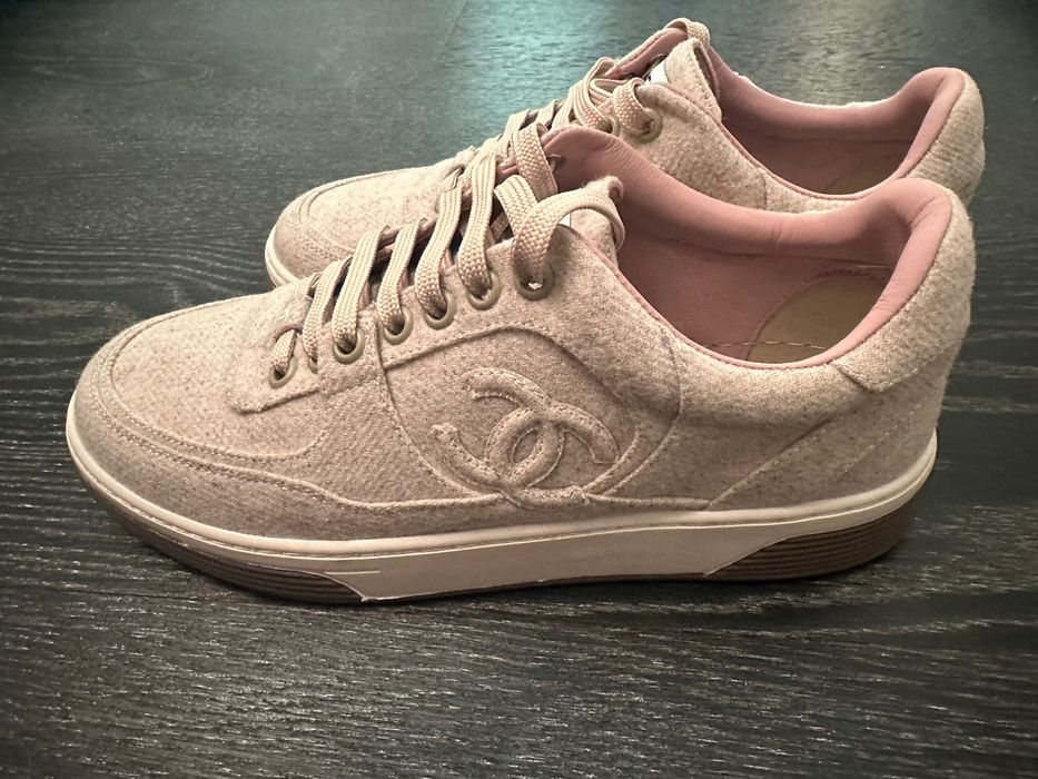 Pantofi sport, material textil,  confortabili, mas.39, Chanel!