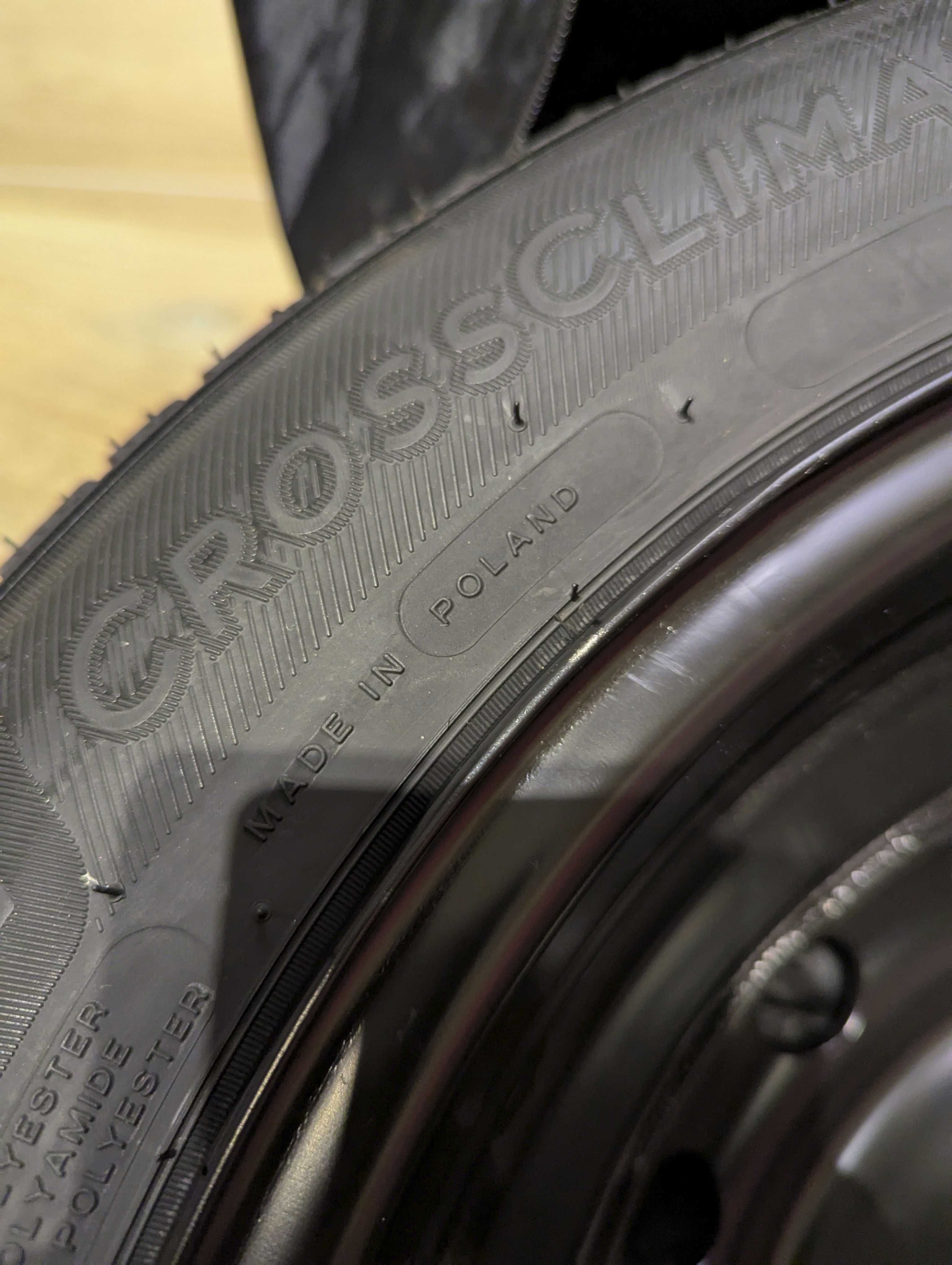Janta otel+anvelopa all-season Michelin CrossClimate 4x100 185/65/R15